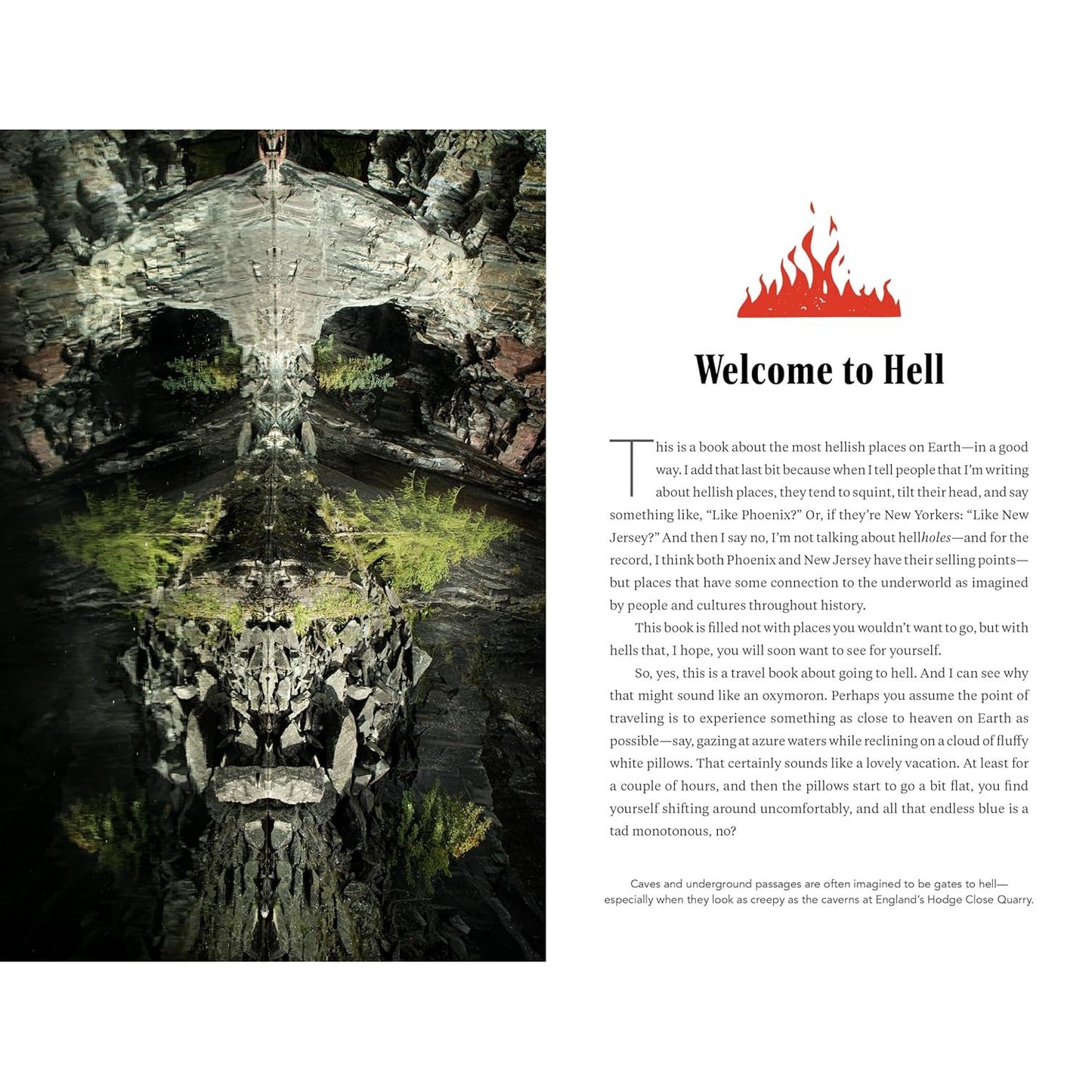 GO TO HELL: A TRAVELER'S GUIDE TO THE EARTH'S MOST OTHERWORLDLY DESTINATIONS BY ERIKA ENGELHAUPT