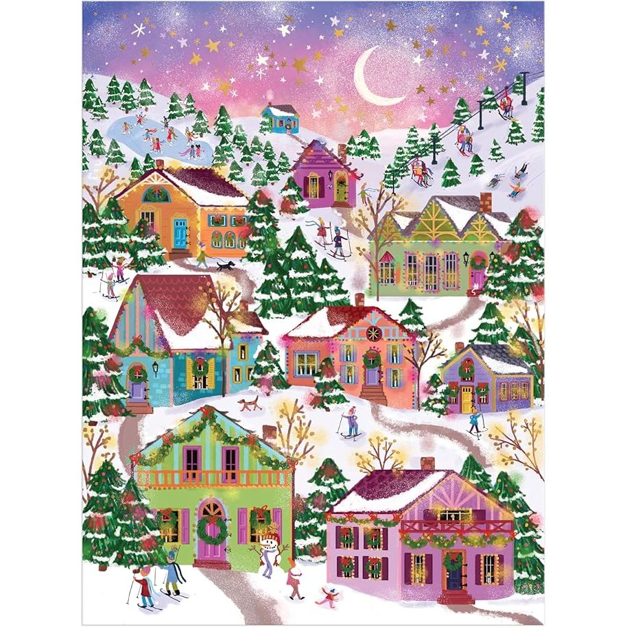 SNOWCAP VILLAGE 1000PC PUZZLE