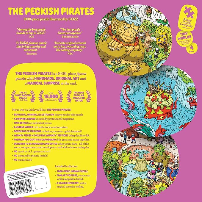 THE PECKISH PIRATES 1000 PC