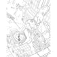 MANGA WORLDS: A COLORING BOOK