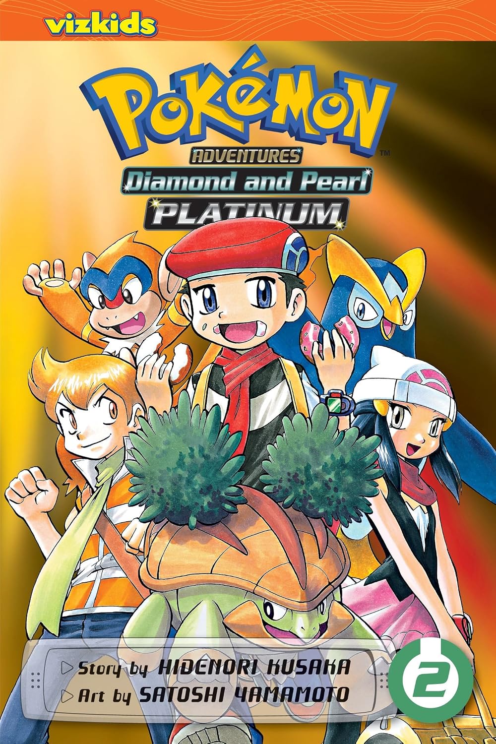 POKEMON ADVENTURES: DIAMOND AND PEARL/PLATINUM VOLUME 2 BY HIDENORI KUSAKA AND SATOSHI YAMAMOTO
