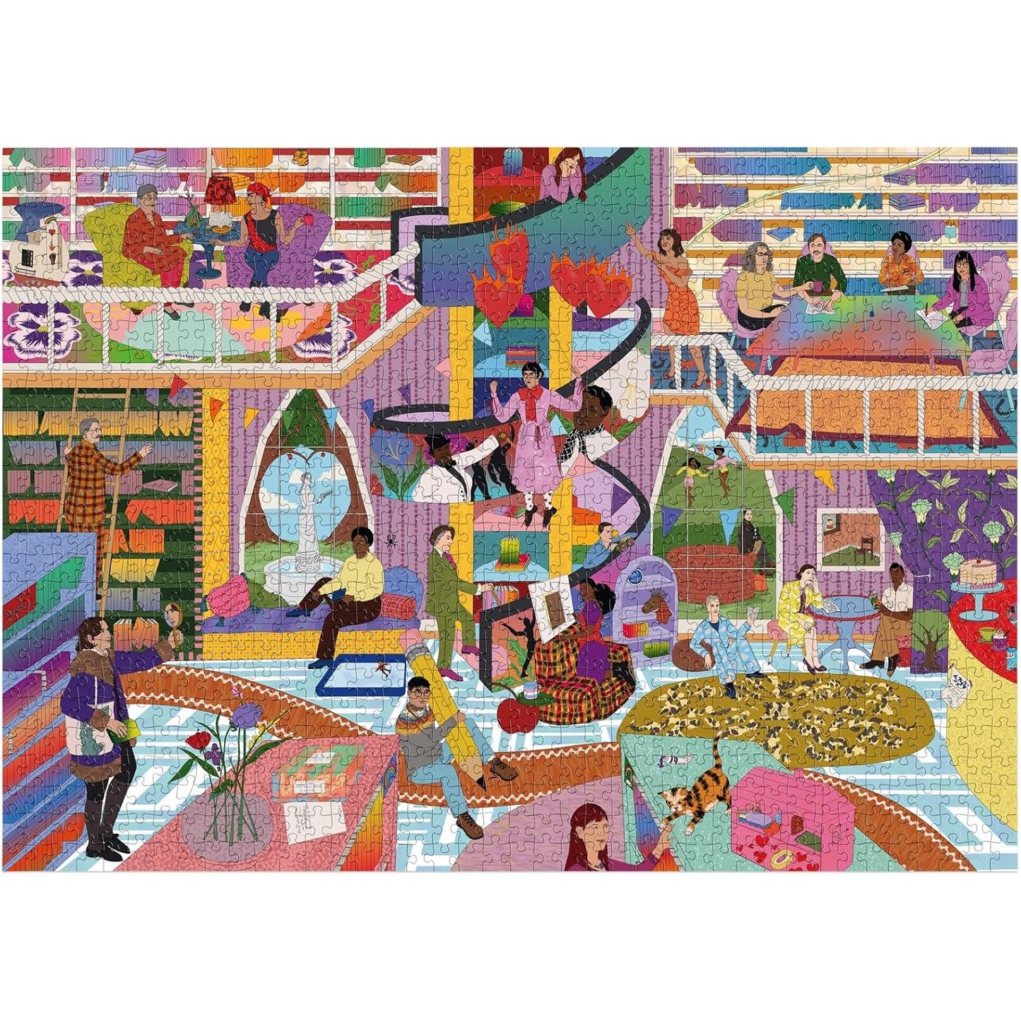 THE WORLD OF QUEER STORIES 1000PC PUZZLE
