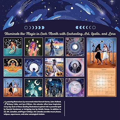 LLEWELLYN'S 2026 MAGICAL MOON WALL CALENDAR