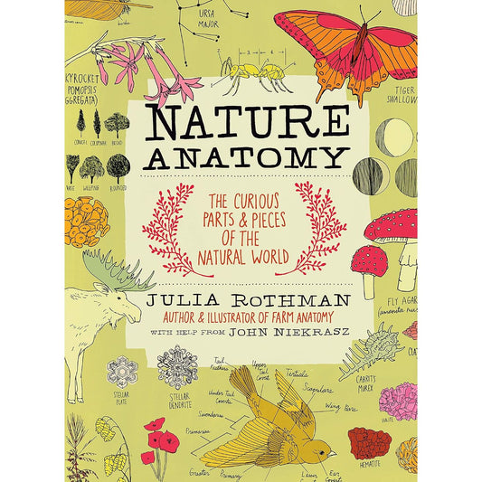 NATURE ANATOMY THE CURIOUS PARTS AND PIECES OF THE NATURAL WORLD BY JULIA ROTHMAN