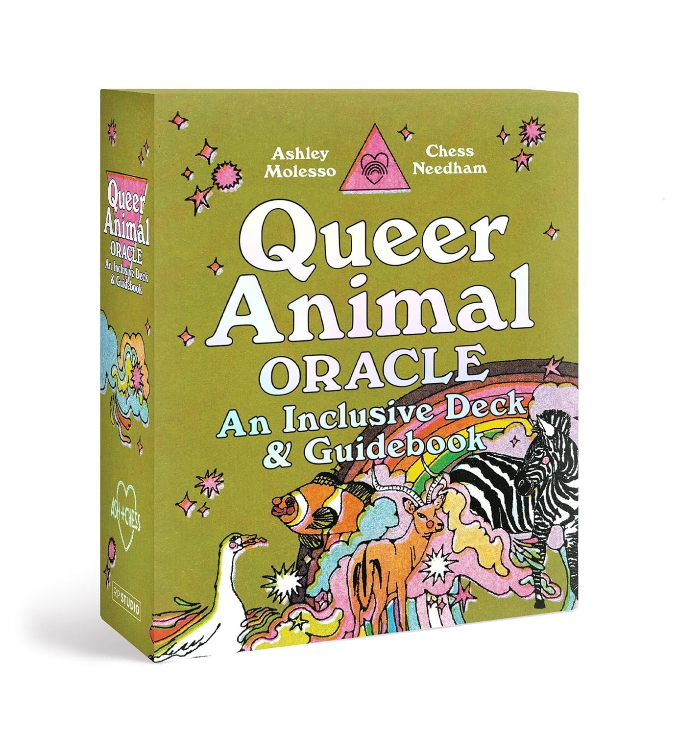 QUEER ANIMAL ORACLE: AN INCLUSIVE DECK & GUIDEBOOK BY ASHLEY MOLESSO AND CHESS NEEDHAM