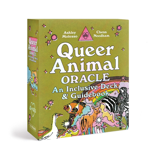 QUEER ANIMAL ORACLE: AN INCLUSIVE DECK & GUIDEBOOK BY ASHLEY MOLESSO AND CHESS NEEDHAM