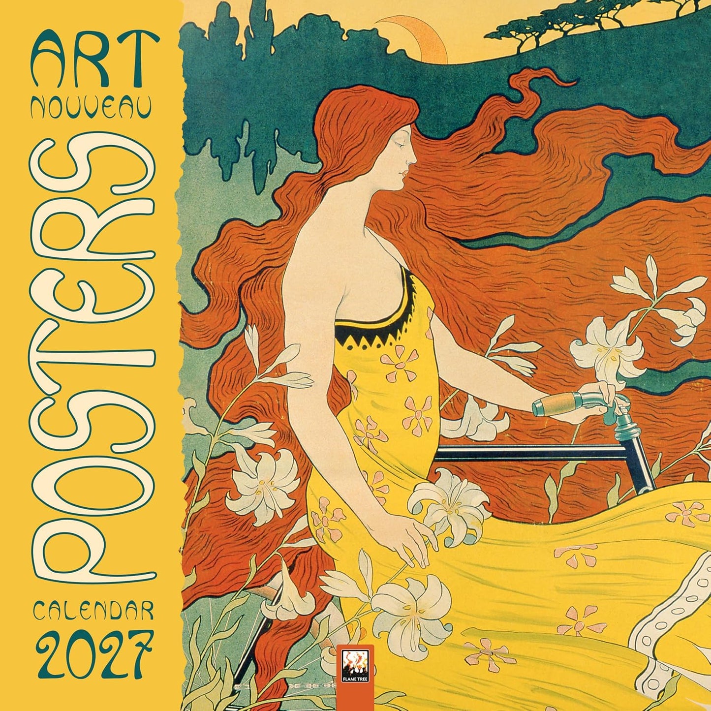 ART NOUVEAU POSTERS WALL CALENDAR 2027