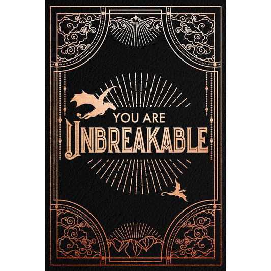 OFFICIAL IRON FLAME BLANK JOURNAL: YOU ARE UNBREAKABLE