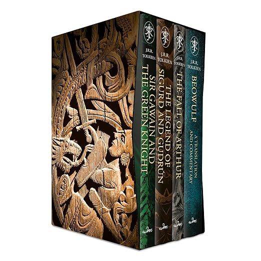 TOLKIEN MYTHS AND LEGENDS BOX SET: SIR GAWAIN AND THE GREEN KNIGHT, THE LEGEND OF SIGURD AND GUDRUN, THE FALL OF ARTHUR, BEOWULF BY J.R.R. TOLKIEN