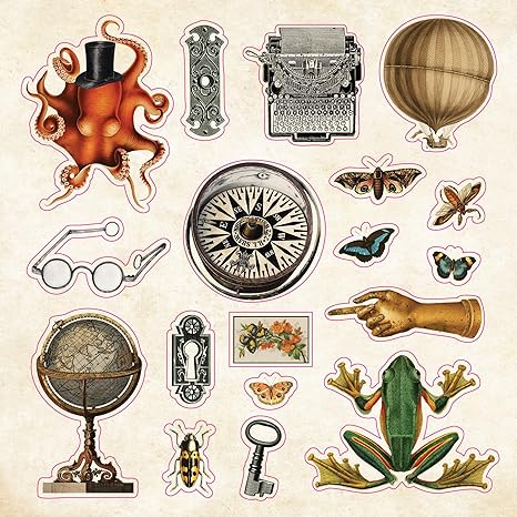 THE STICKER BOOK OF CURIOSITIES