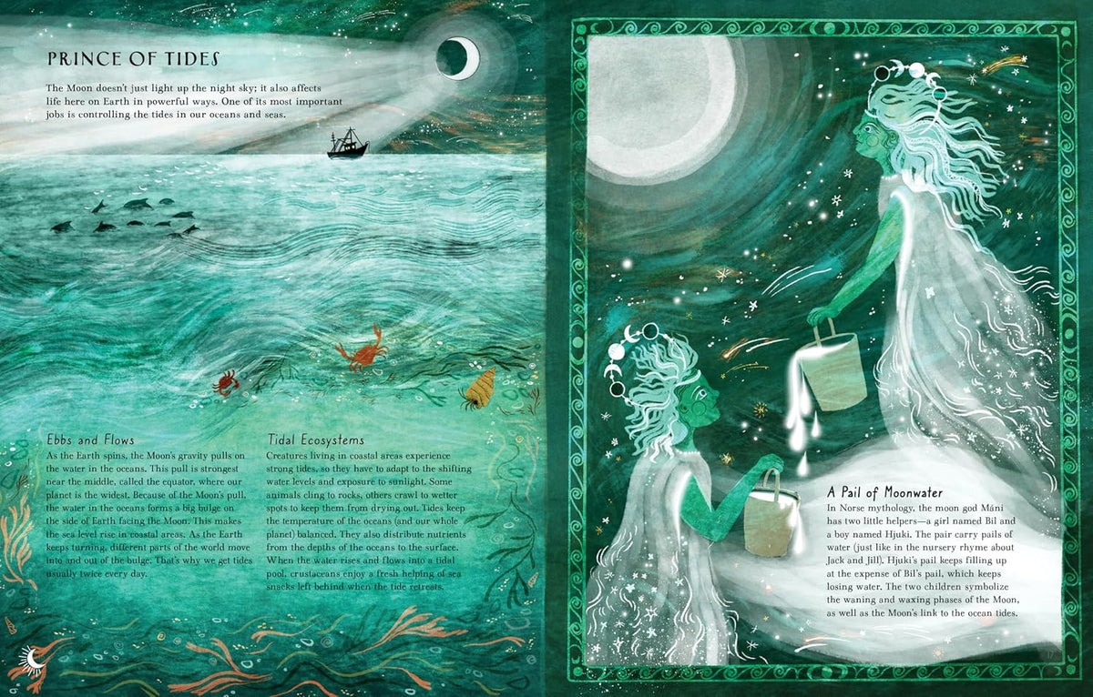 BRILLIANT SUN, LUMINOUS MOON BY AGNES MONOD-GAYRAUD, ILLUSTRATED BY ELIN MANON