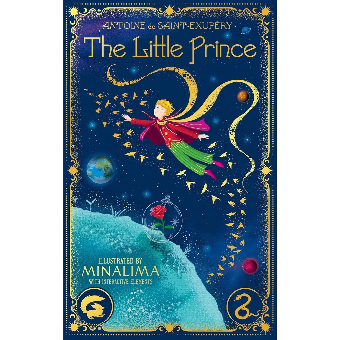 THE LITTLE PRINCE BY ANTOINE DE SAINT-EXUPERY, ILLUSTRATED BY MINALIMA