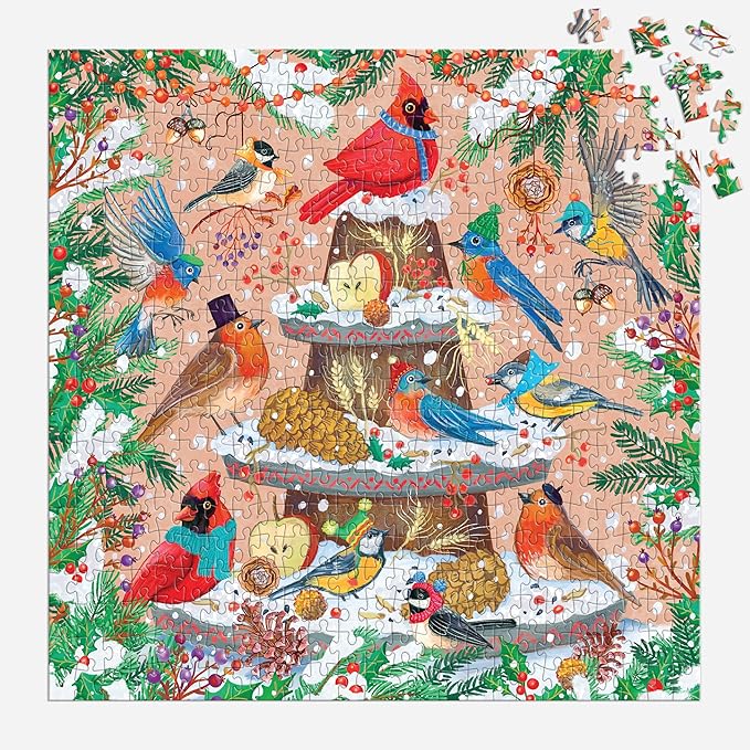 FESTIVE FEATHERS 500PC PUZZLE