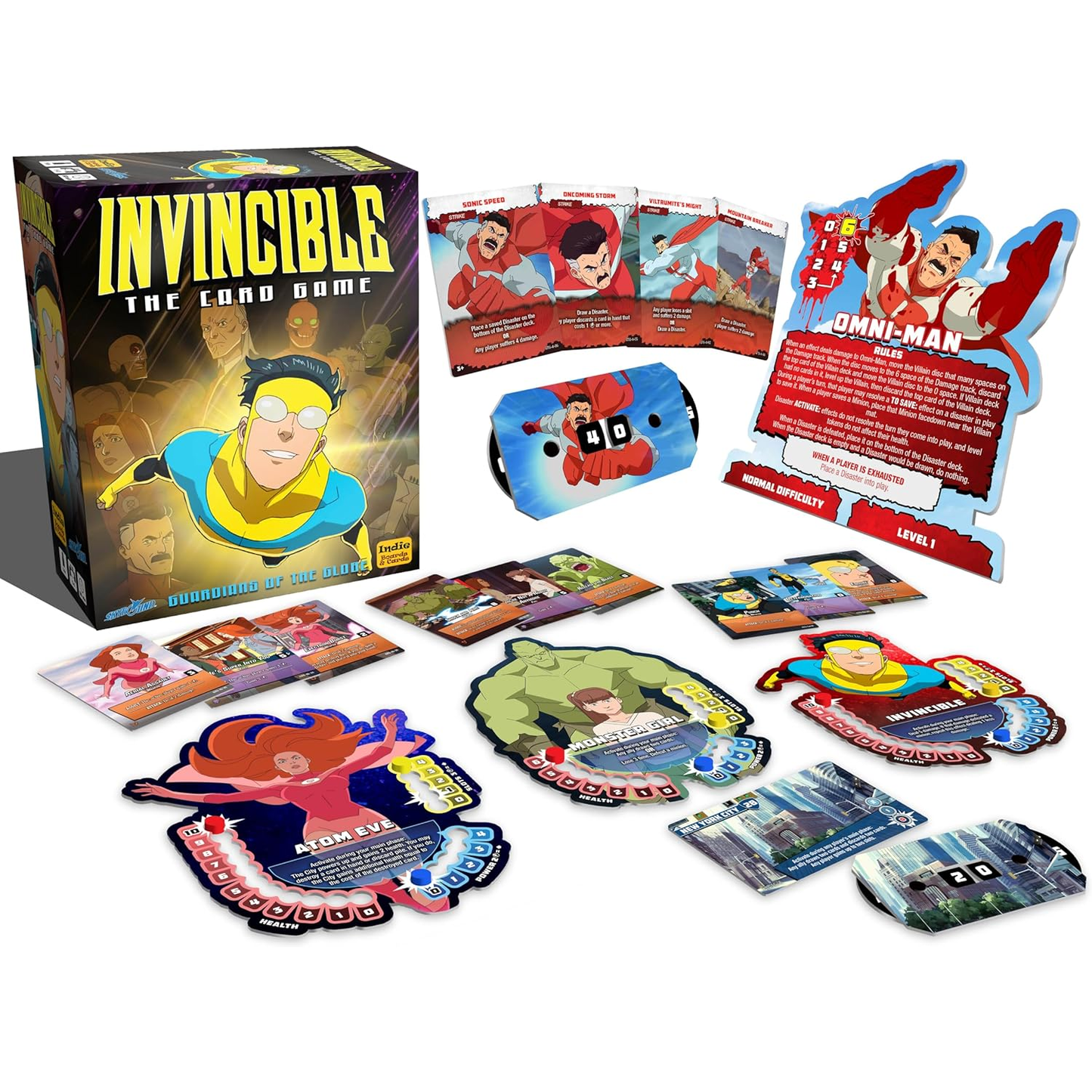 INVINCIBLE GUARDIANS OF THE GLOBE CARD GAME