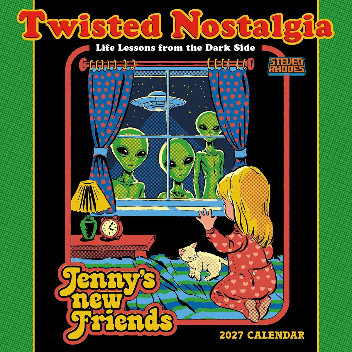 TWISTED NOSTALGIA 2027 WALL CALENDAR