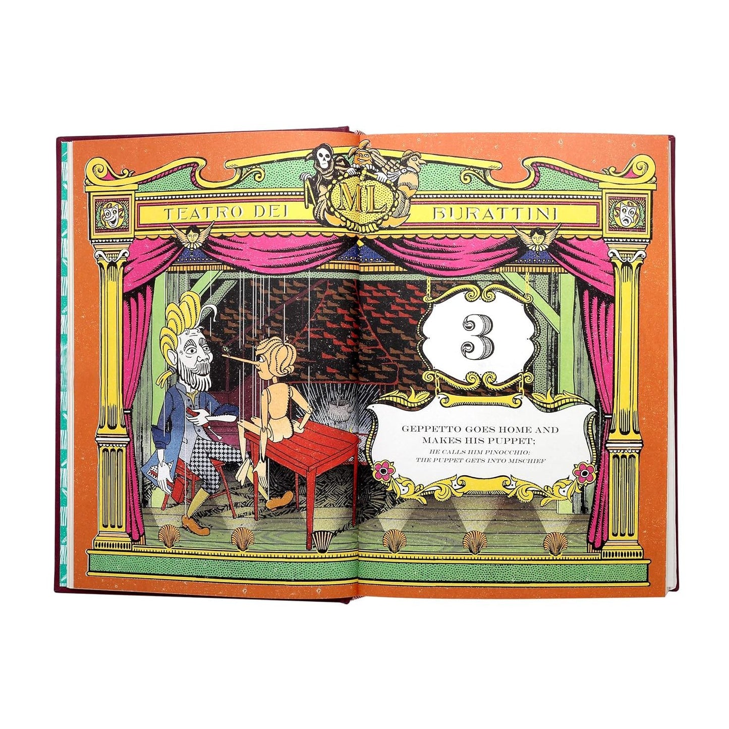 THE ADVENTURES OF PINOCCHIO BY CARLO COLLODI AND ILLUSTRATED BY MINALIMA