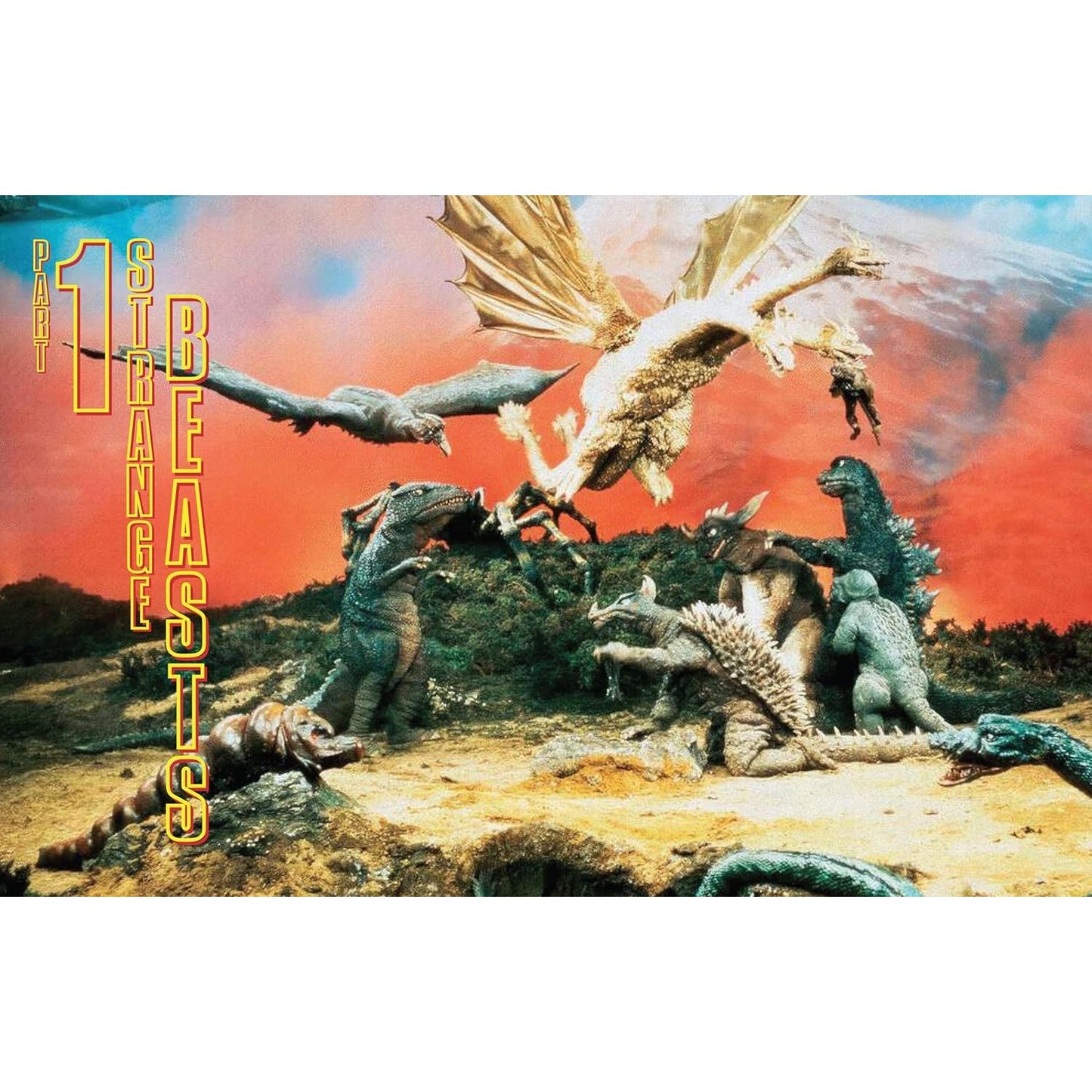 KAIJU UNLEASHED: AN ILLUSTRATED GUIDE TO THE WORLD OF STRANGE BEASTS BY SHAEN PRYOR