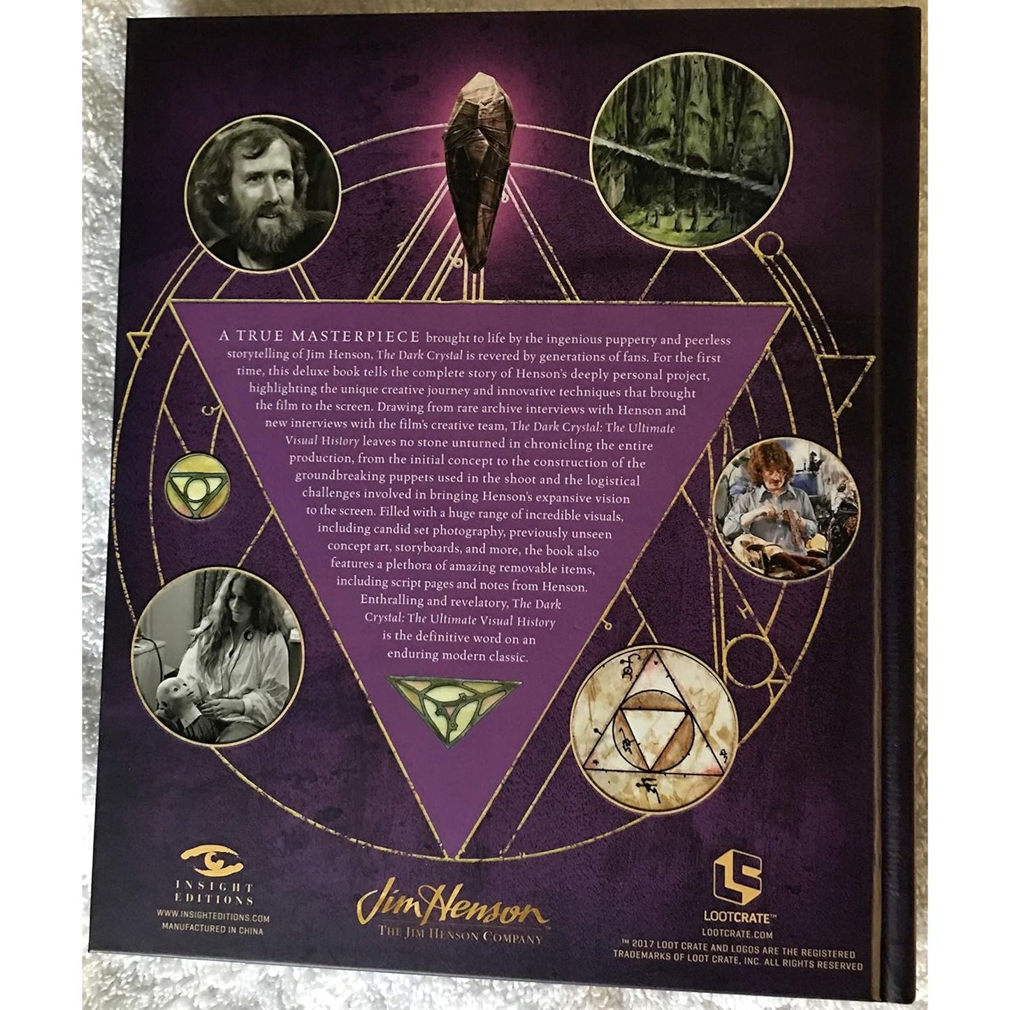 THE DARK CRYSTAL: THE ULTIMATE VISUAL HISTORY BY CASEEN GAINES (LOOT CRATE EDITION)