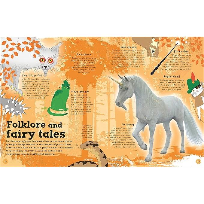 THE MAGIC OF FORESTS: A FASCINATING GUIDE TO FORESTS AROUND THE WORLD BY VICKY WOODGATE