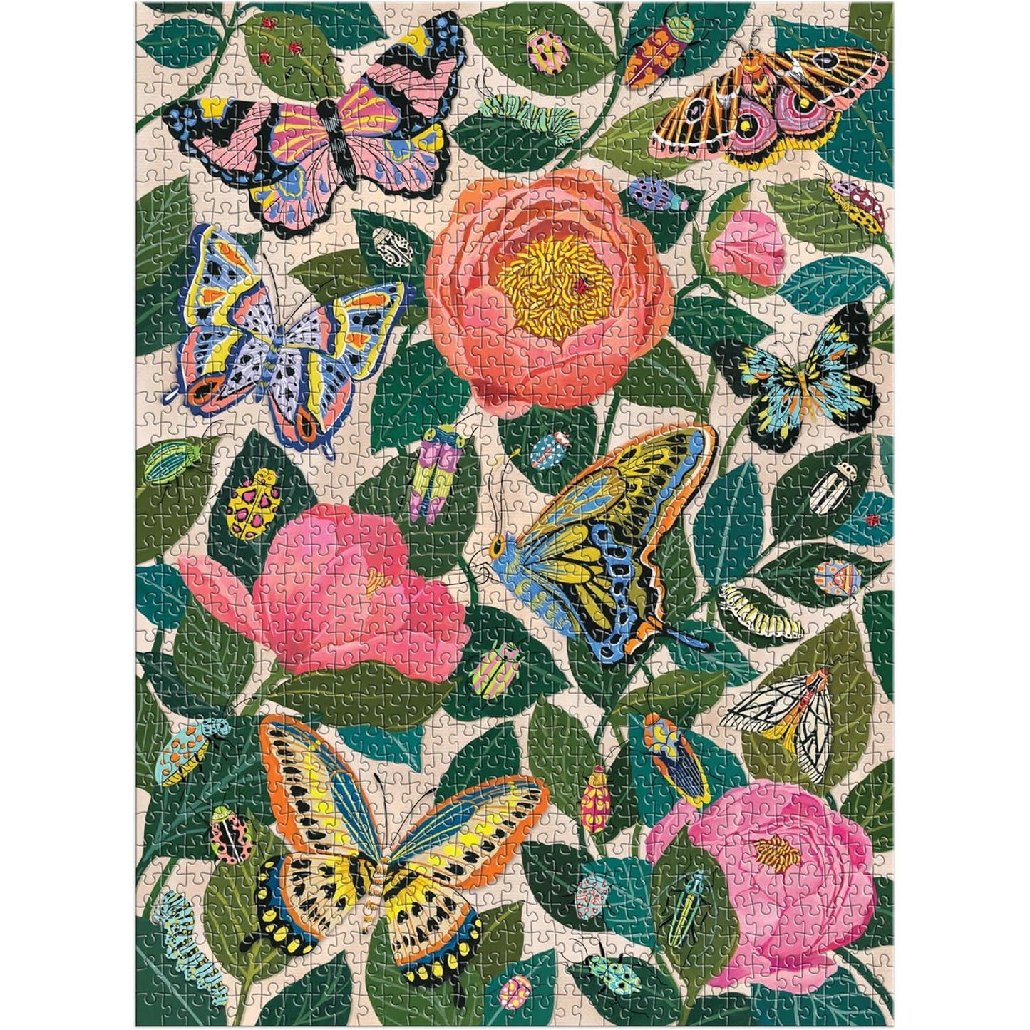 BETWEEN THE BLOOMS 1000PC FOIL PUZZLE