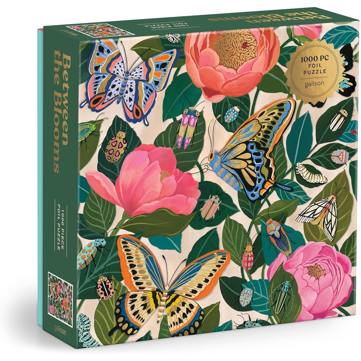 BETWEEN THE BLOOMS 1000PC FOIL PUZZLE