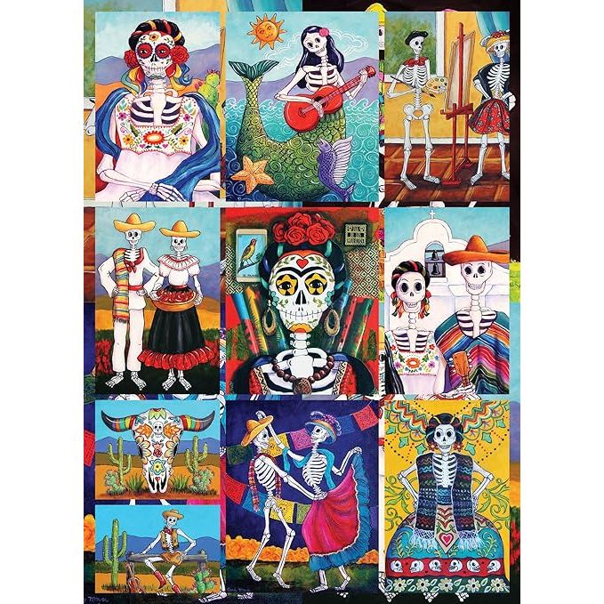 DIS DE LOS MUERTOS 1000PC JIGSAW PUZZLE