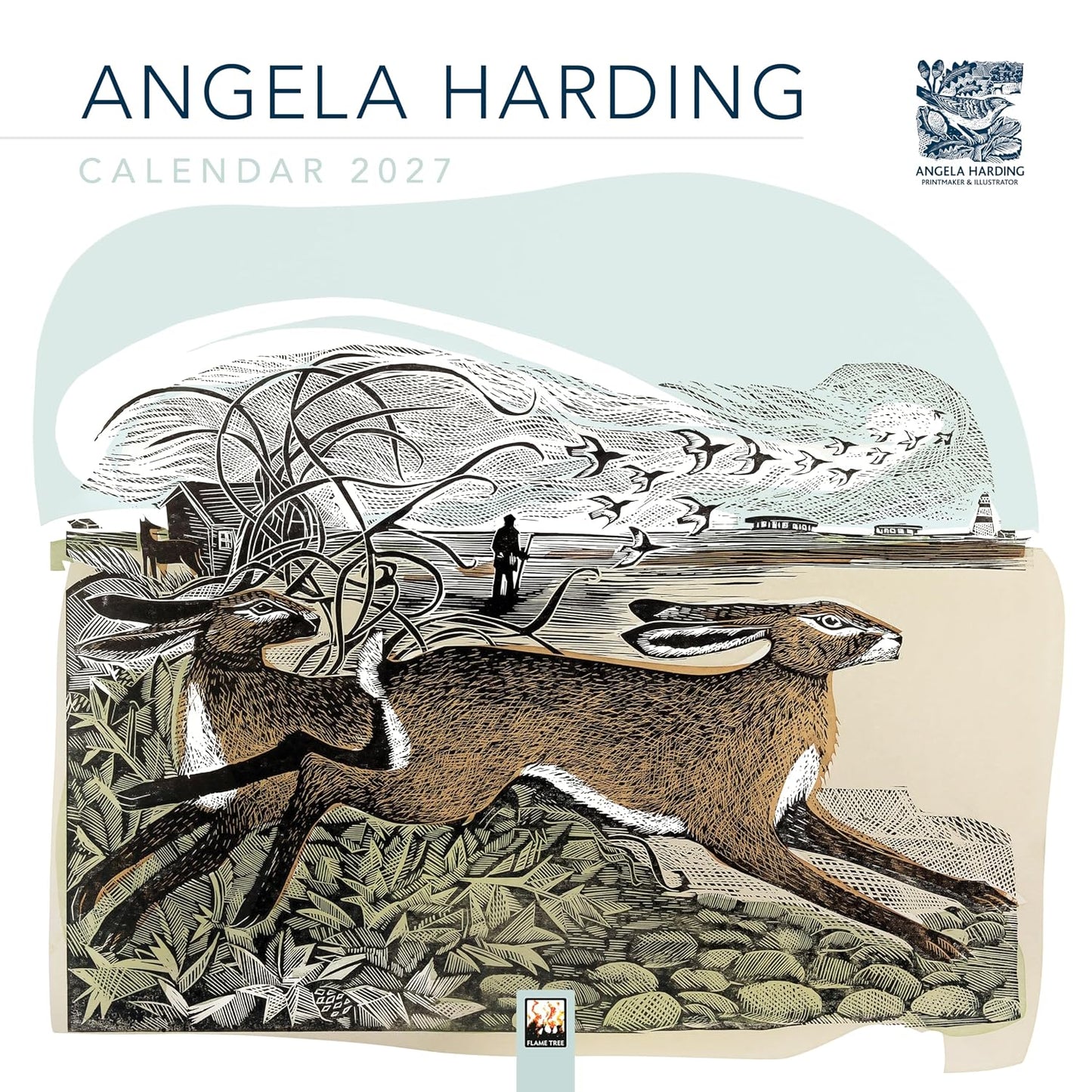 ANGELA HARDING WALL CALENDAR 2027