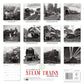 IN CELEBRATION OF STEAM TRAINS 2026 WALL CALENDAR