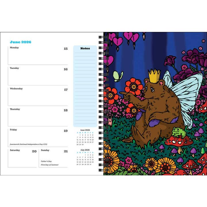 AUTUMNALWOOD 2026 PLANNER/CALENDAR