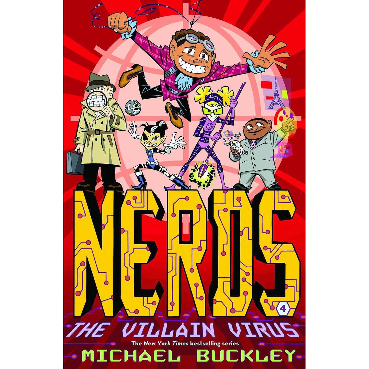 THE VILLAIN VIRUS (NERDS BOOK FOUR) BY MICHAEL BUCKLEY