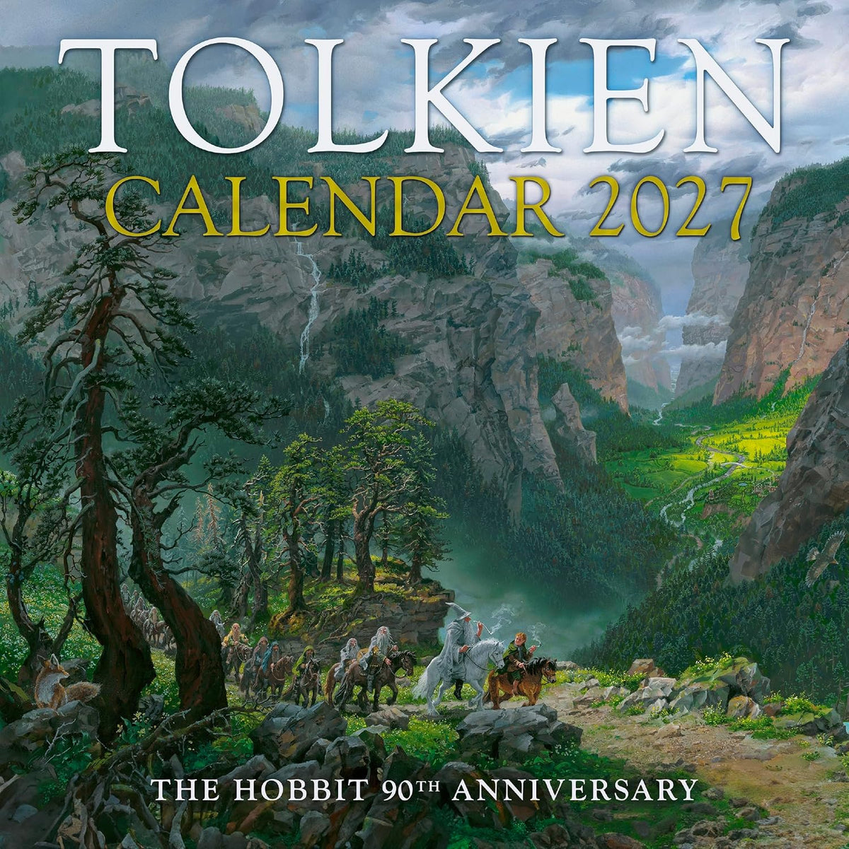 TOLKIEN CALENDAR 2027 BY J.R.R TOLKIEN
