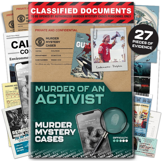 MURDER MYSTERY CASES: MURDER OF AN ACTIVIST