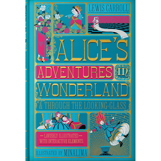 ALICE'S ADVENTURES IN WONDERLAND AND THROUGH THE LOOKING GLASS BY LEWIS CARROLL