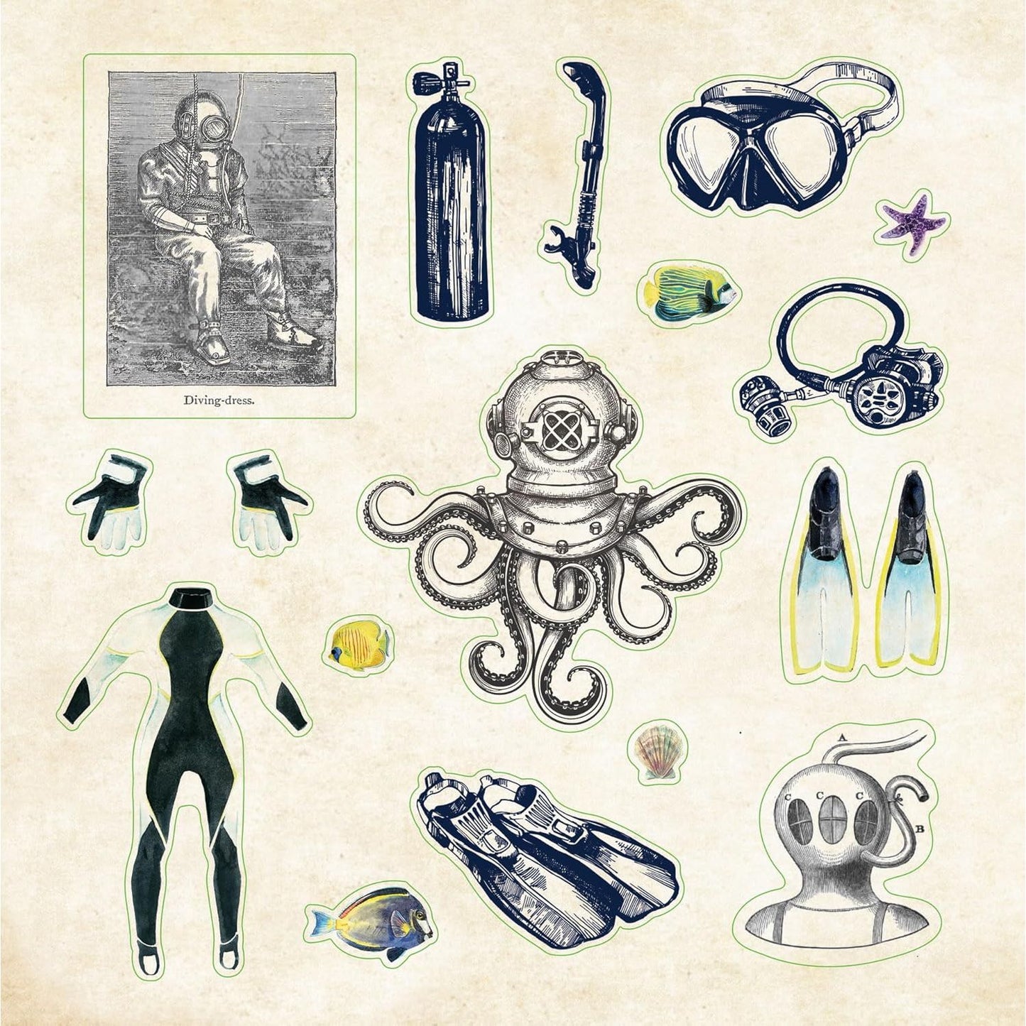 POSEIDON'S KINGDOM STICKER BOOK