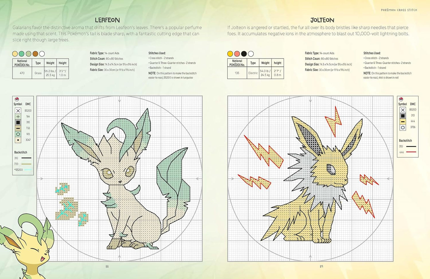 POKÉMON CROSS STITCH BY MARIA DIAZ