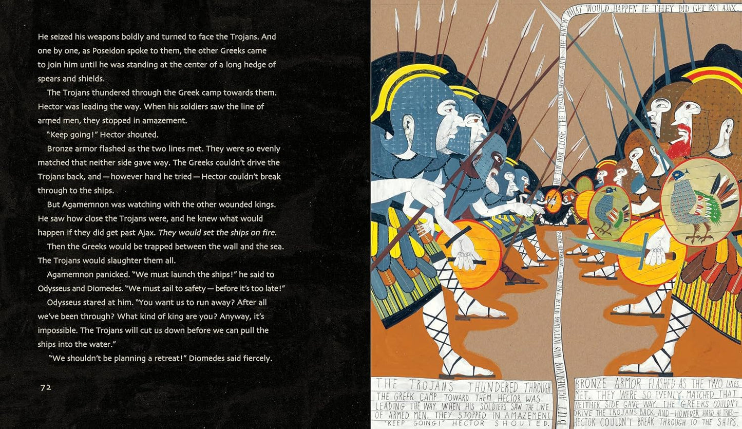 THE ILLIAD & THE ODYSSEY BOXED SET BY GILLIAN CROSS AND NEIL PACKER