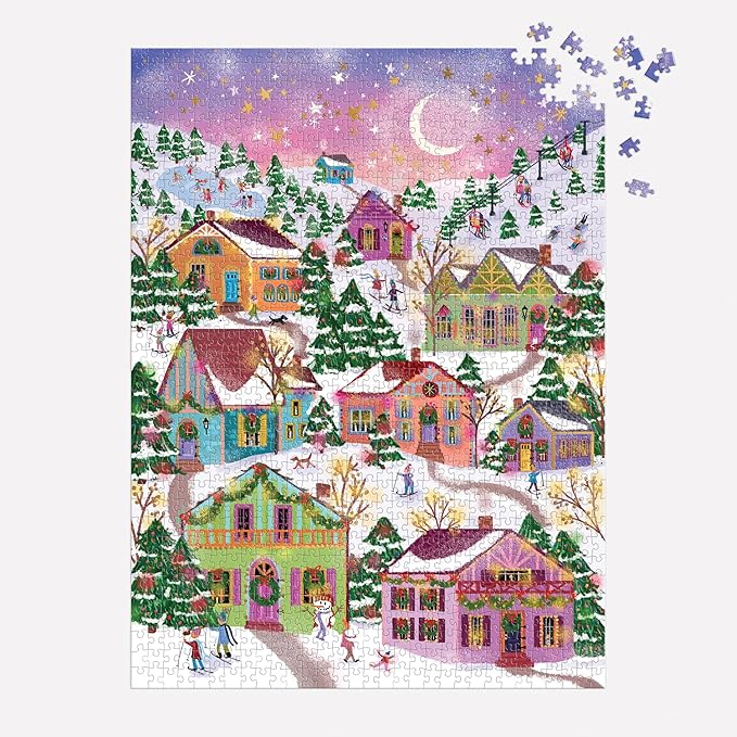 SNOWCAP VILLAGE 1000PC PUZZLE