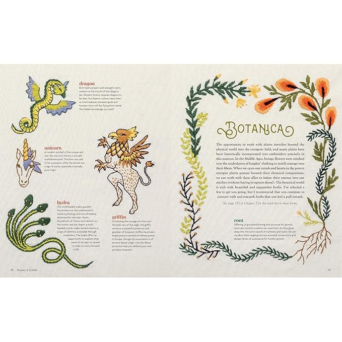 MYSTICAL STITCHES: EMBROIDERY FOR PERSONAL EMPOWERMENT AND EMBELLISHMENT BY CHRISTI JOHNSON