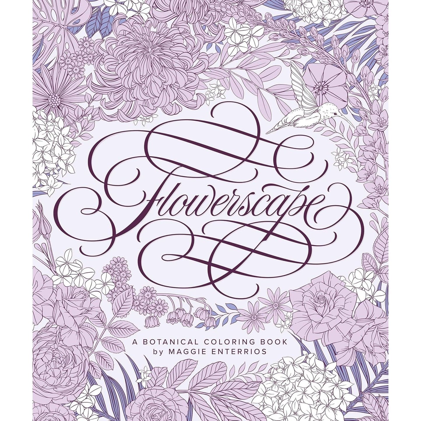 FLOWERSCAPE: A BOTANICAL COLORING BOOK