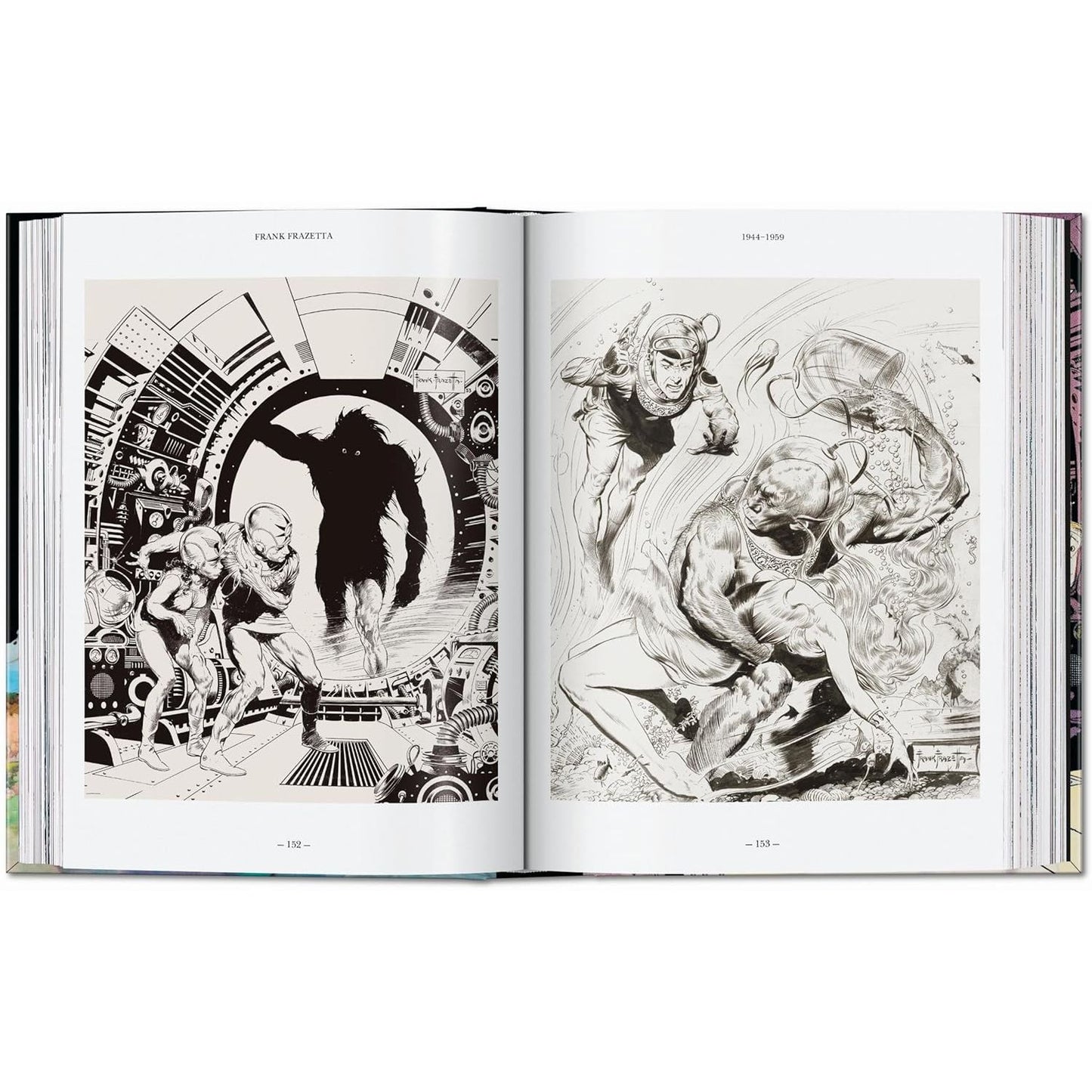 THE FANTASTIC WORLDS OF FRANK FRAZETTA BY TASCHEN