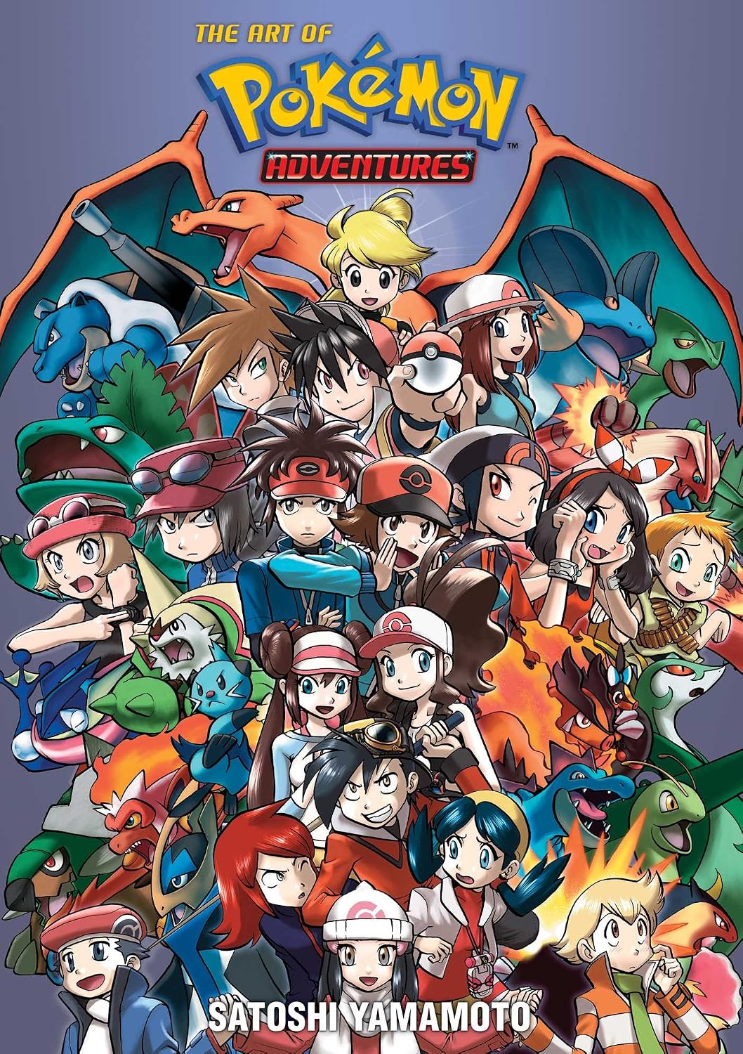 THE ART OF POKEMON ADVENTURES BY SATOSHI YAMAMOTO