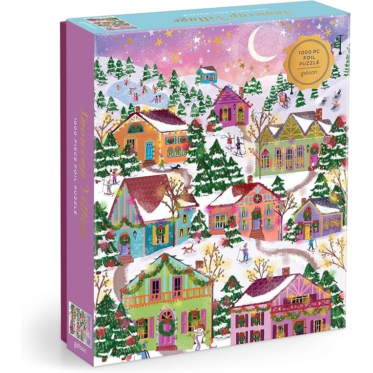 SNOWCAP VILLAGE 1000PC PUZZLE