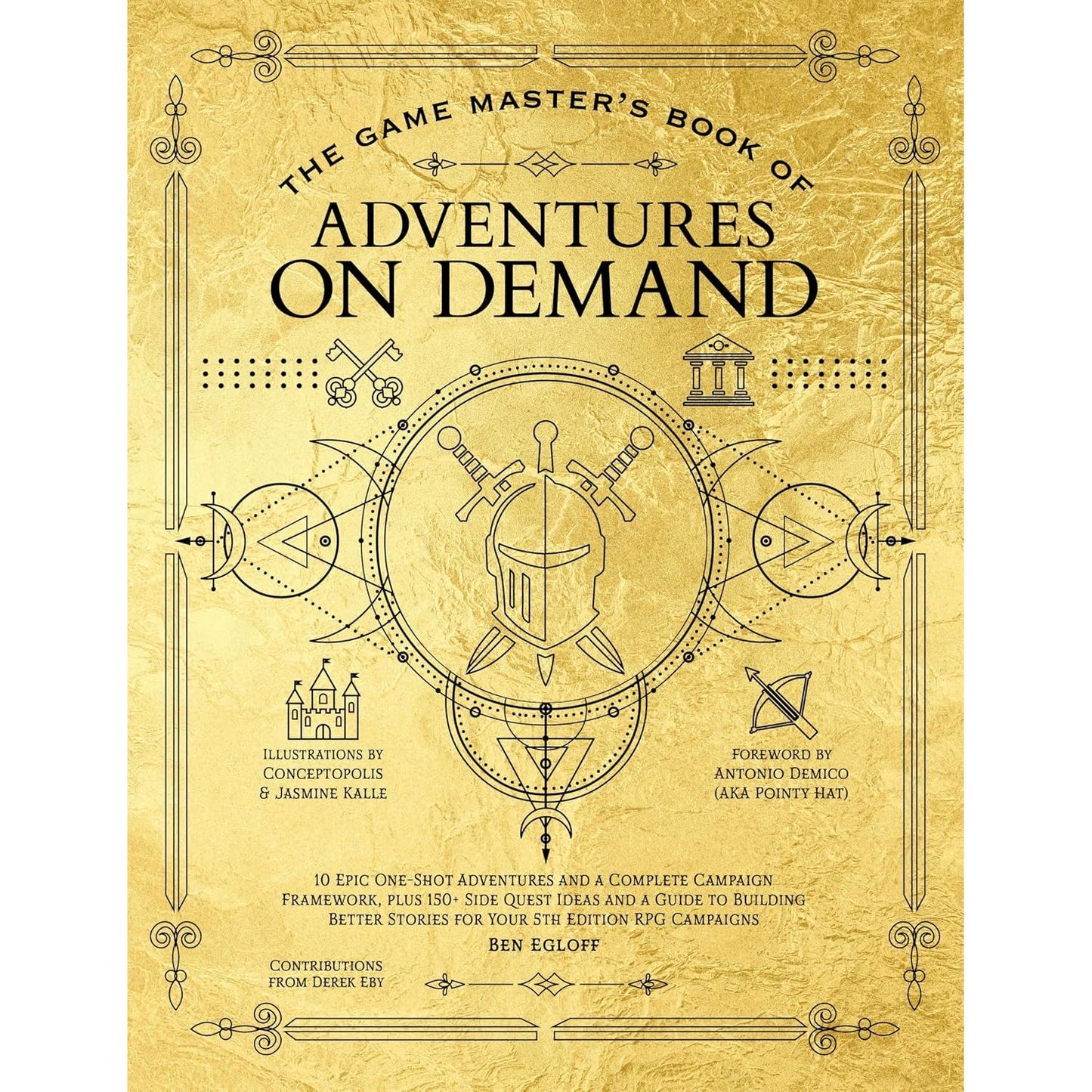 THE GAME MASTERS BOOK OF ADVENTURES ON DEMAND BY BEN EGLOFF