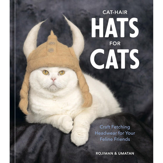 CAT-HAIR HATS FOR CATS BY ROJIMAN & UMATAN
