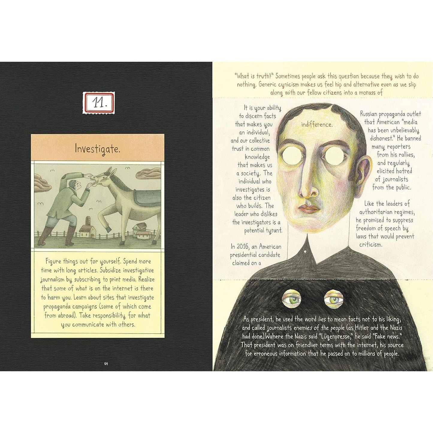 ON TYRANNY: TWENTY LESSONS FROM THE TWENTIETH CENTURY BY TIMOTHY SNYDER AND ILLUSTRATED BY NORA KING