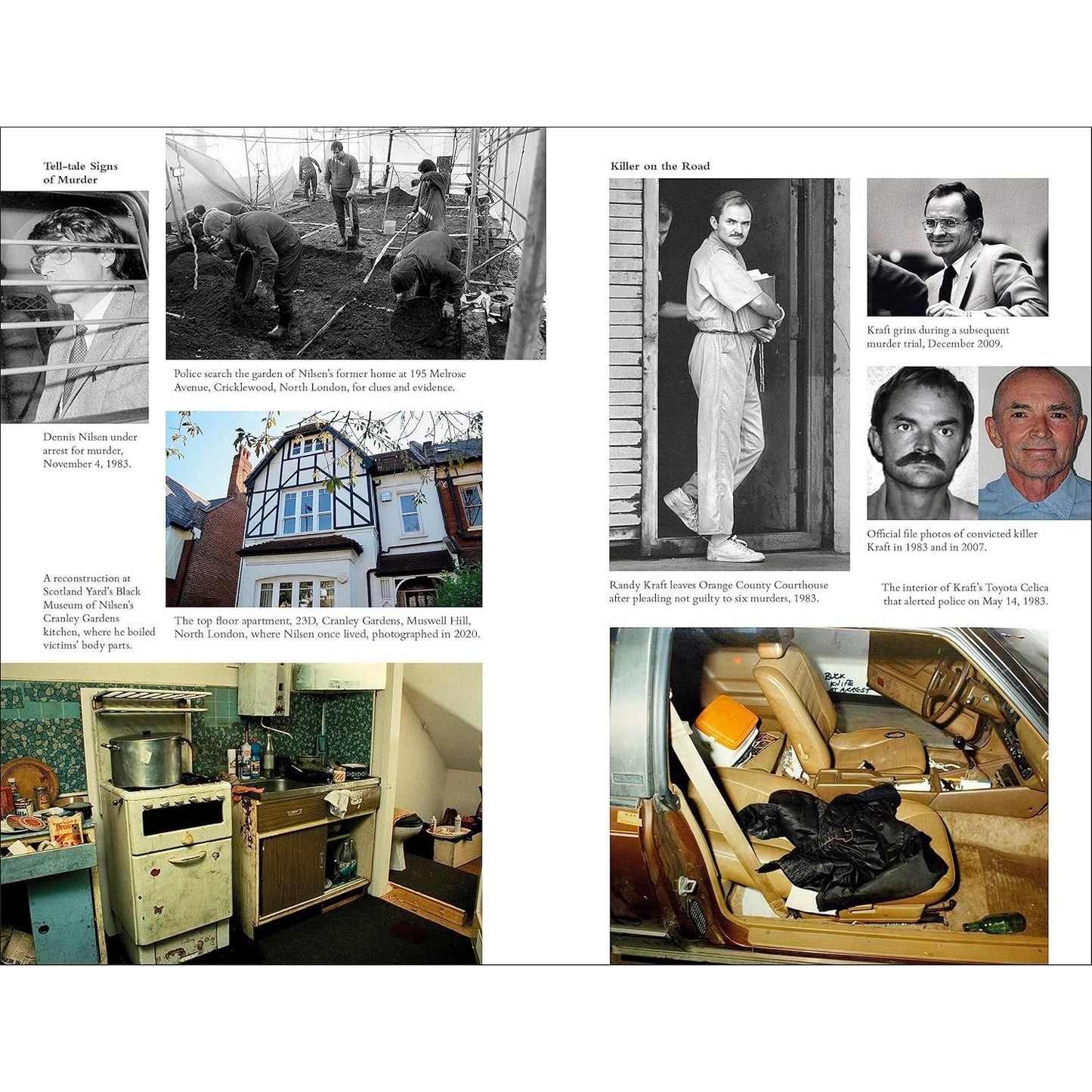 KILLERS CAUGHT: TRUE STORIES OF ECTRAORDINARY MURDER HUNTS BY EMILY G. THOMPSON