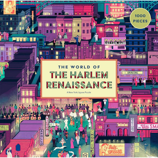 THE WORLD OF THE HARLEM RENAISSANCE 1000 PIECE JIGSAW PUZZLE