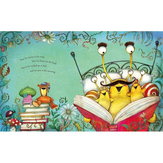 TOO SCARED TO SLEEP! A TALE OF TWO SNAILS WRITTEN BY SHAUN MICALLEF AND ILLUSTRATED BY JONATHAN BENTLY