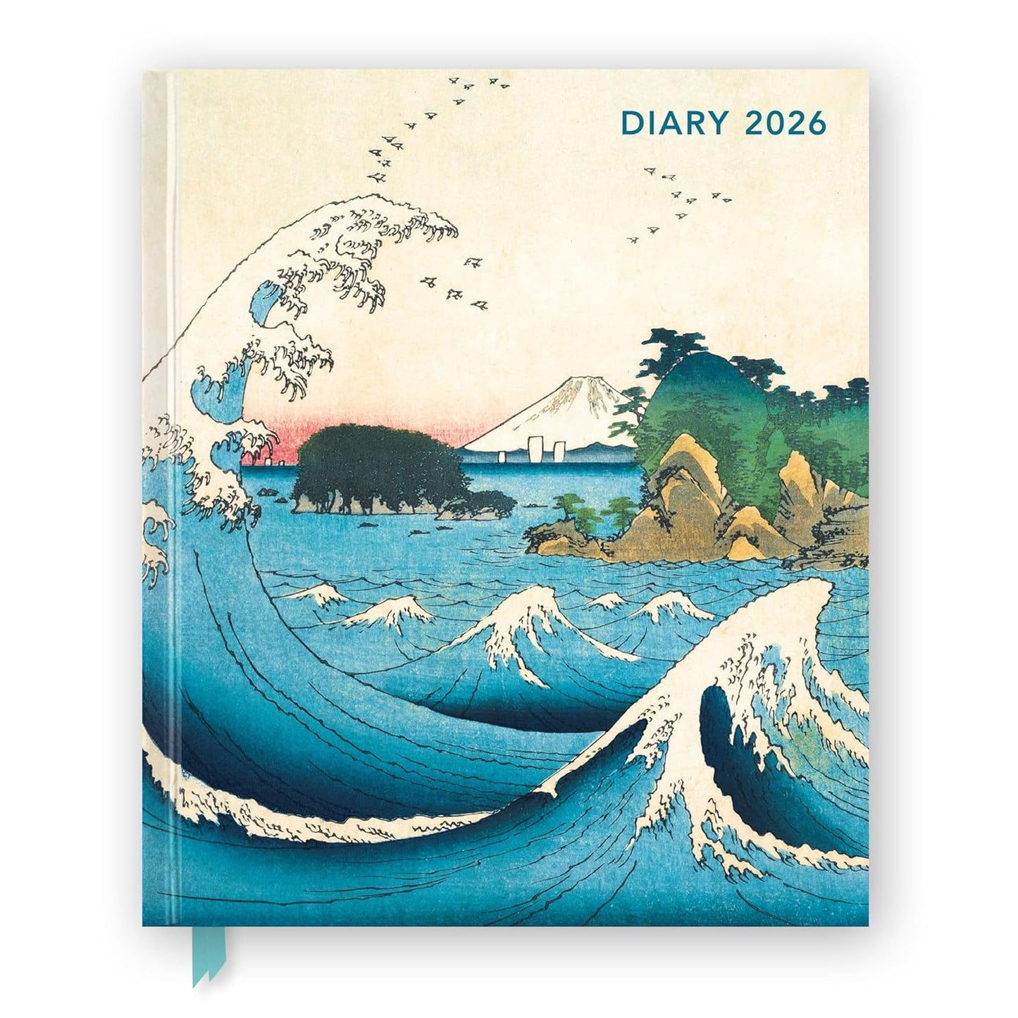 JAPANESE WOODBLOCKS DESK DIARY OR WEEKLY PLANNER 2026