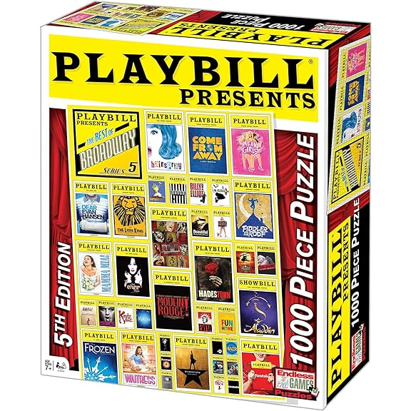 PLAYBILL BROADWAY PUZZLE 1000 PC